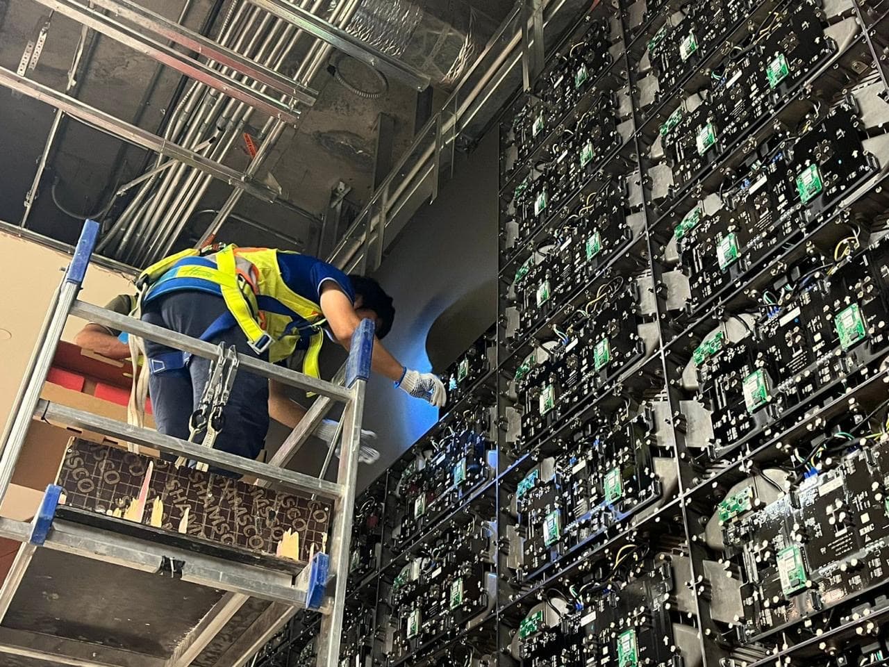 Prime Pixel LED display installation