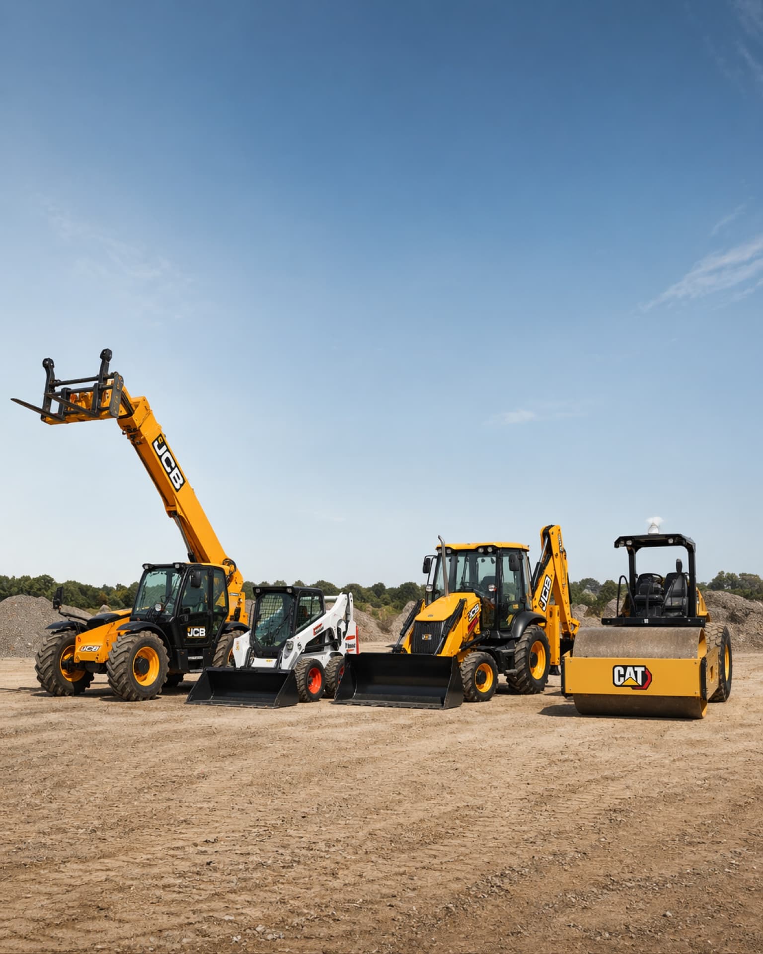 Grey Lines heavy equipment fleet