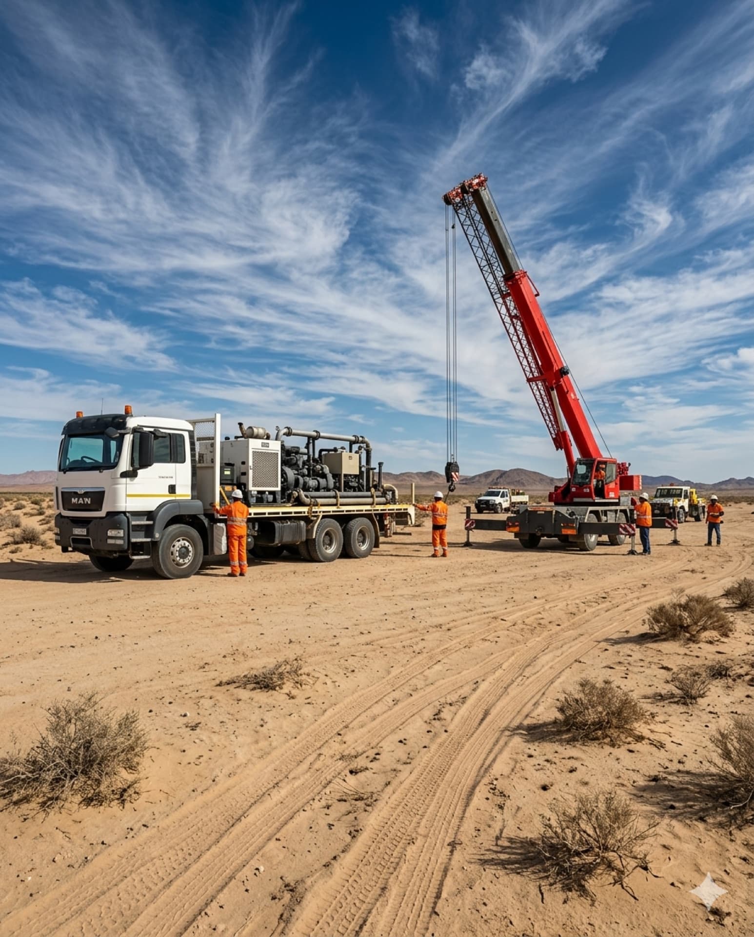 Grey Lines heavy equipment fleet